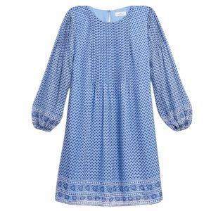 Vineyard Vines small GUC blue printed dress